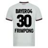 Virallinen Fanipaita Bayer 04 Leverkusen Jeremie Frimpong 30 Vieraspelipaita 2023-24 - Miesten